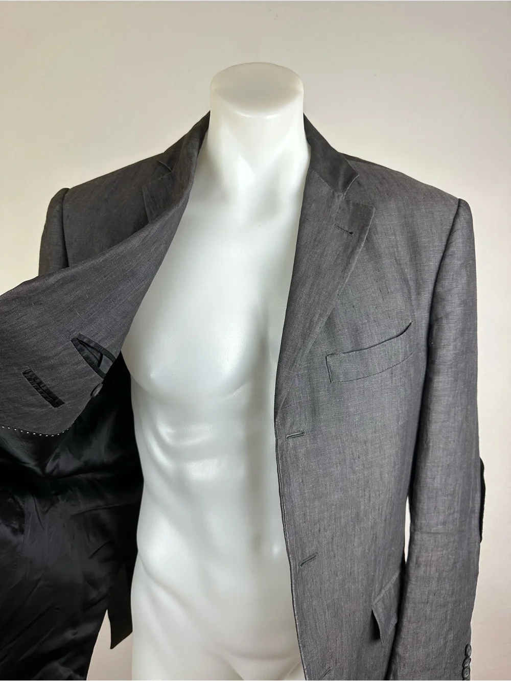 Banana Republic Linen & Elbow Patch Sport Jacket